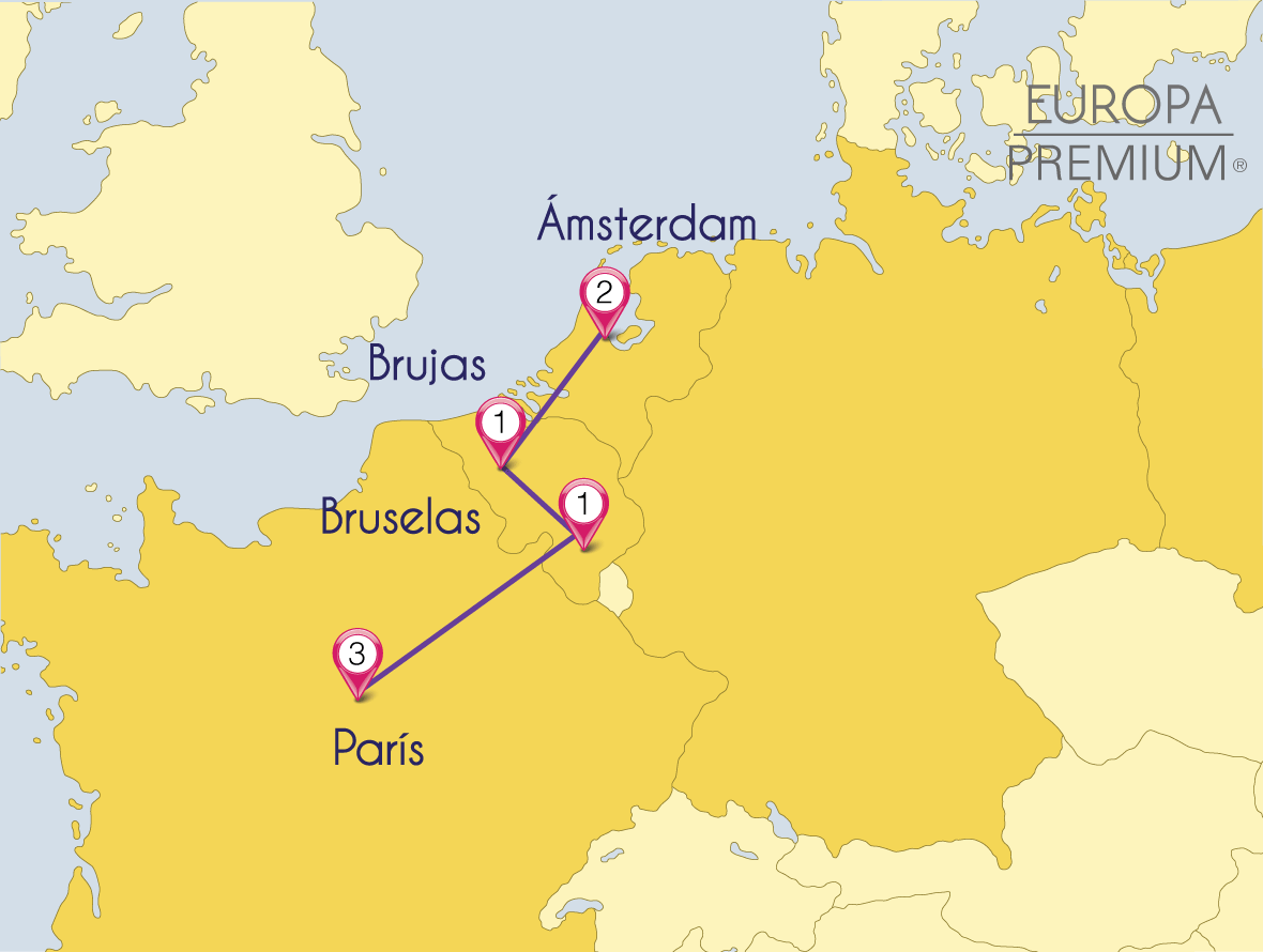 París Y Ámsterdam Premium Europa Premium